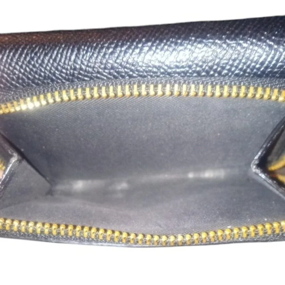 Coach Small Compact Tri-Fold Wallet Midnight | GUC - Picture 8 of 8